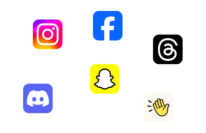 App creative preview cards for competitor visual comparison